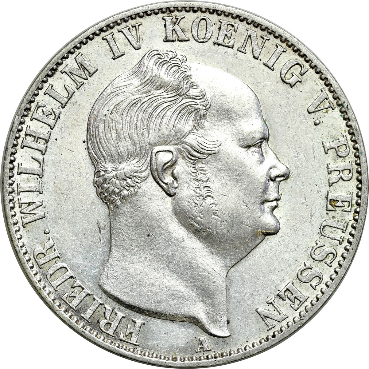 Niemcy, Prusy. Fryderyk Wilhelm IV. Talar 1855 A, Berlin